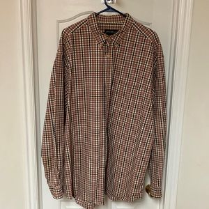 Eddie Bauer XXL Tall Cayenne Pepper Button Down Collar shirt.